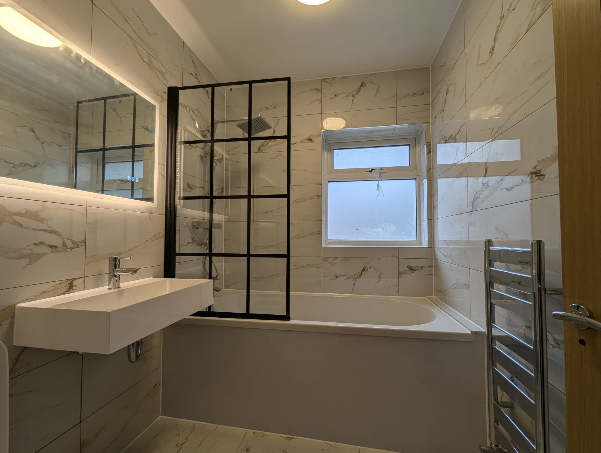 Marble Family Bathroom — Bathroom Renovation